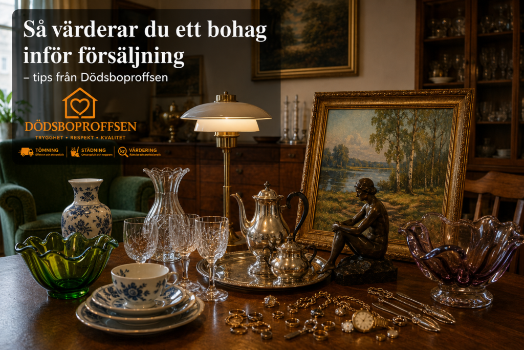 Dödsbo Östermalm – Dödsboproffsen hjälper med tömning, värdering och städning